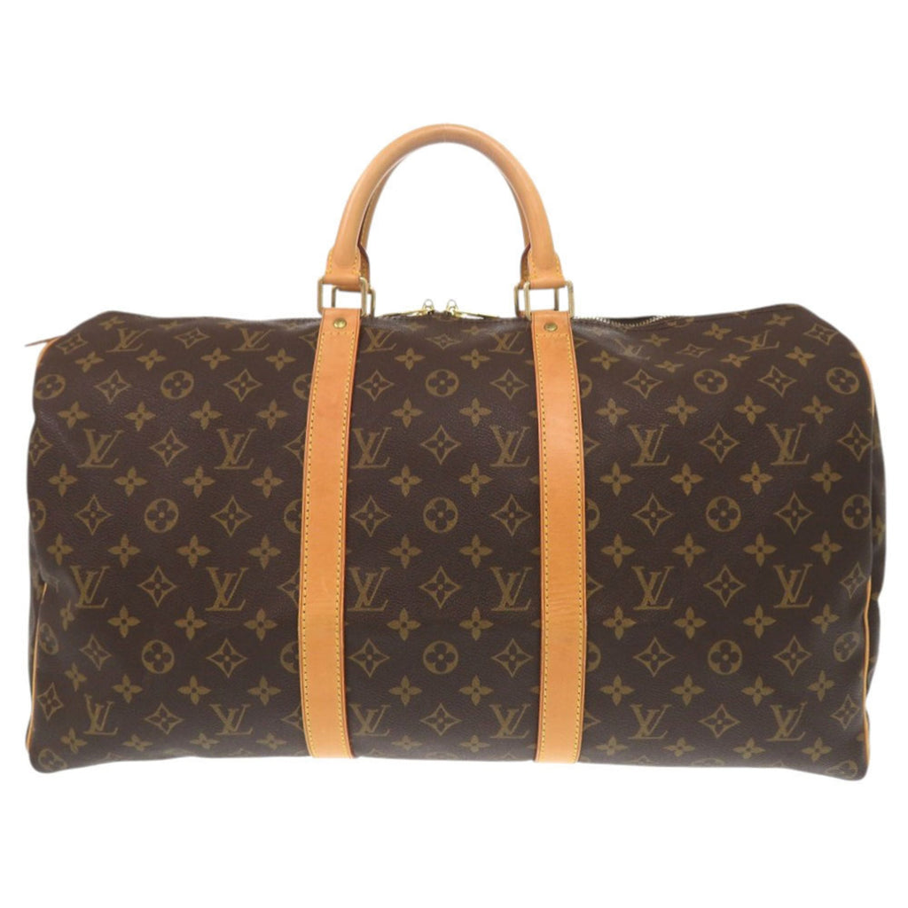 Louis Vuitton Monogram Brown Monogram Monogram Boston Bag