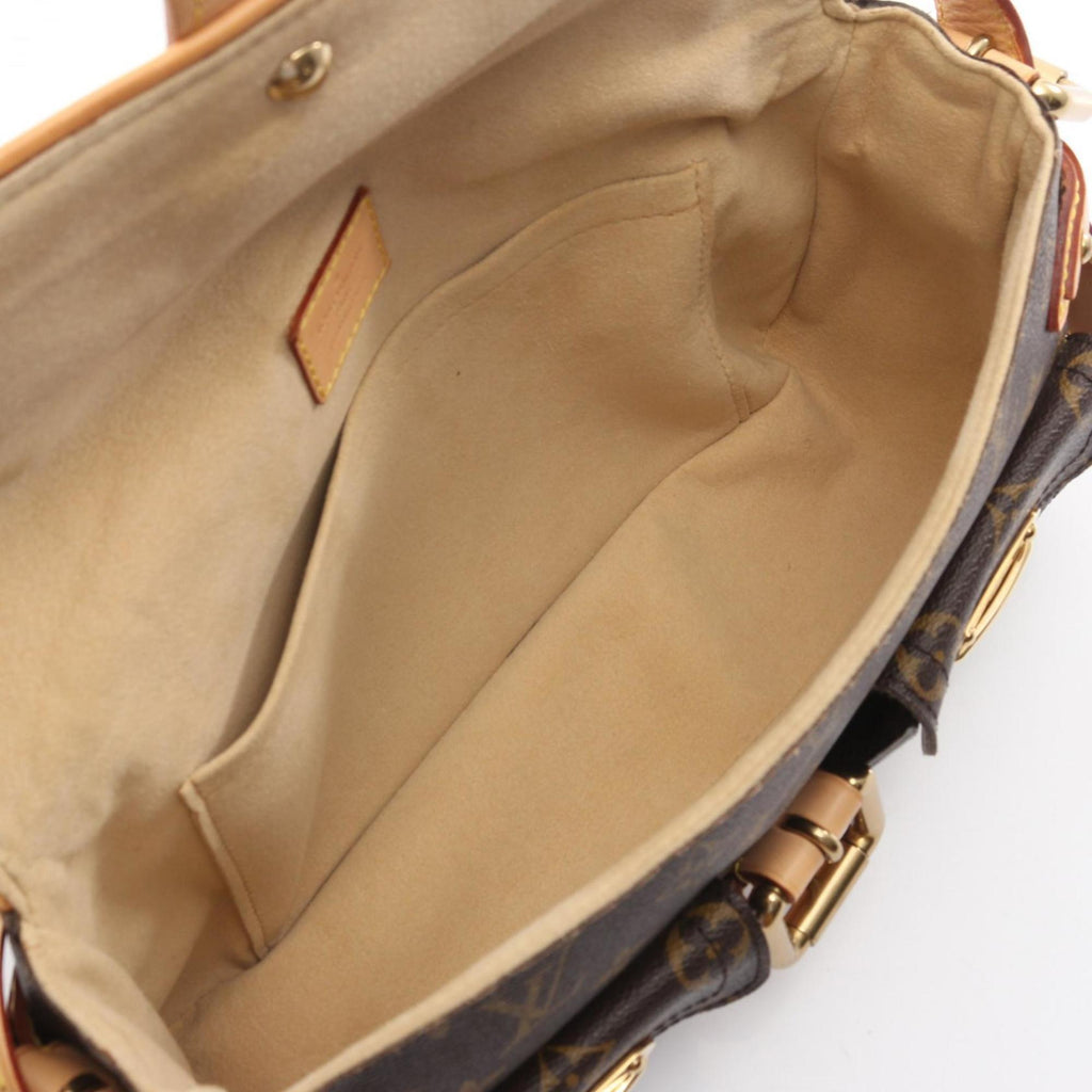 Louis Vuitton Brown Coated Canvas Pvc Leather Monogram Handbag Shoulder Bag