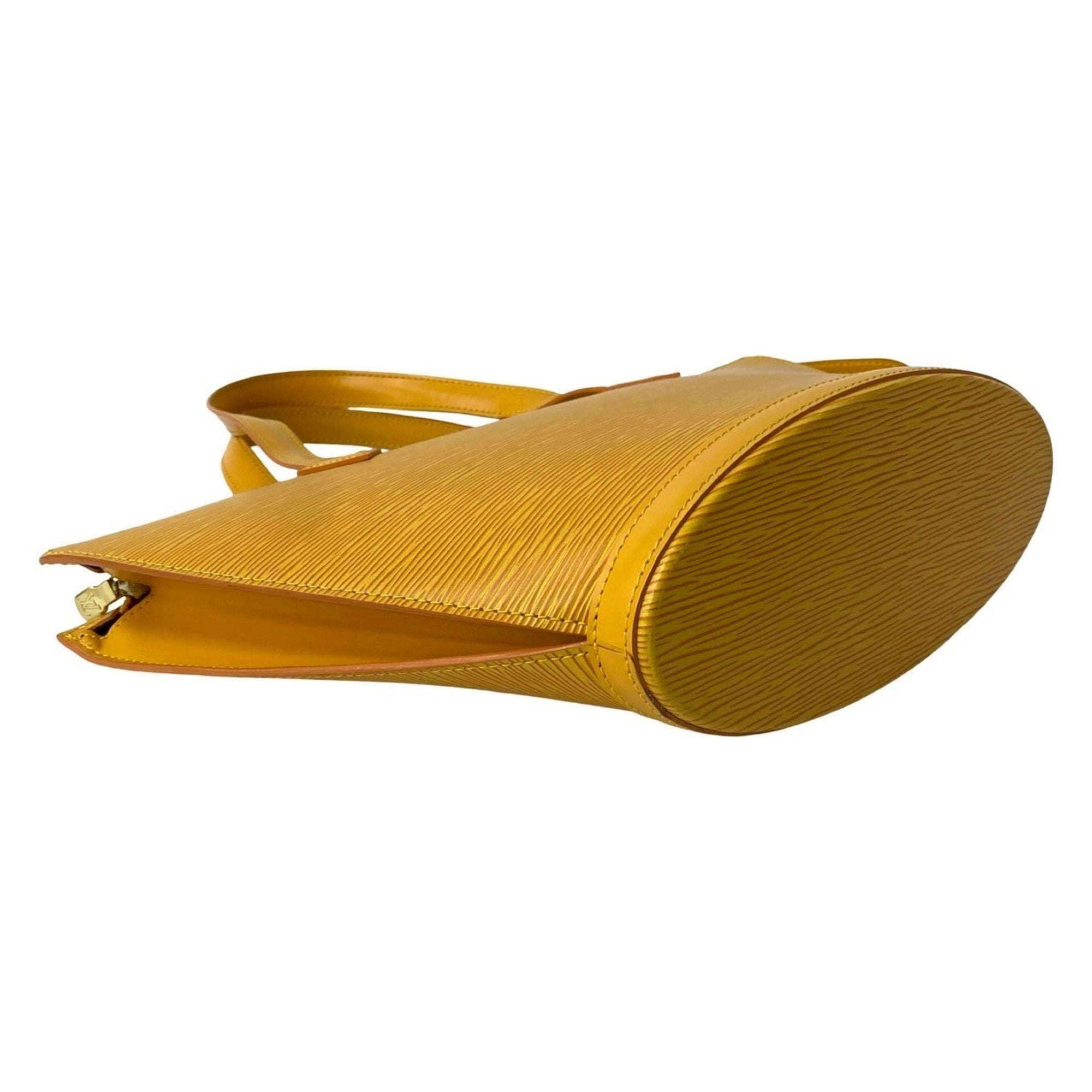 Louis Vuitton Yellow Epi Leather Handbag