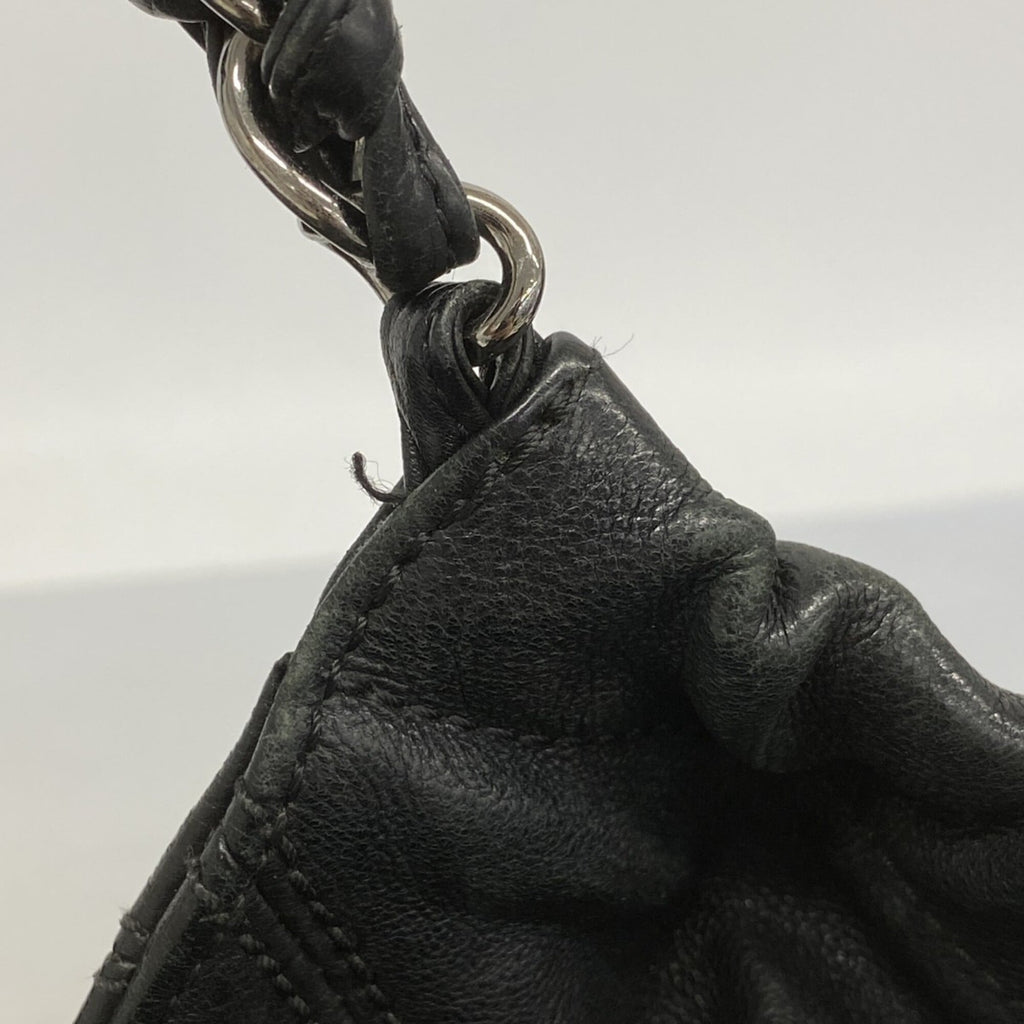 Chanel Black Leather Tote Bag