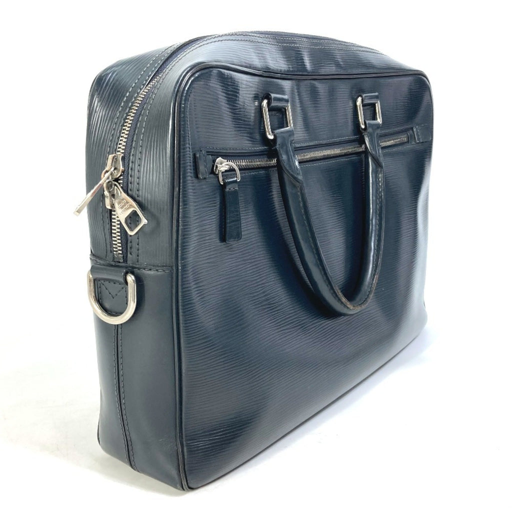 Louis Vuitton Blue Nuit Navy Epi Leather Handbag Tote Bag
