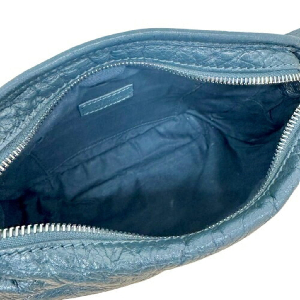 Balenciaga Gray Leather Fanny Pack Sling