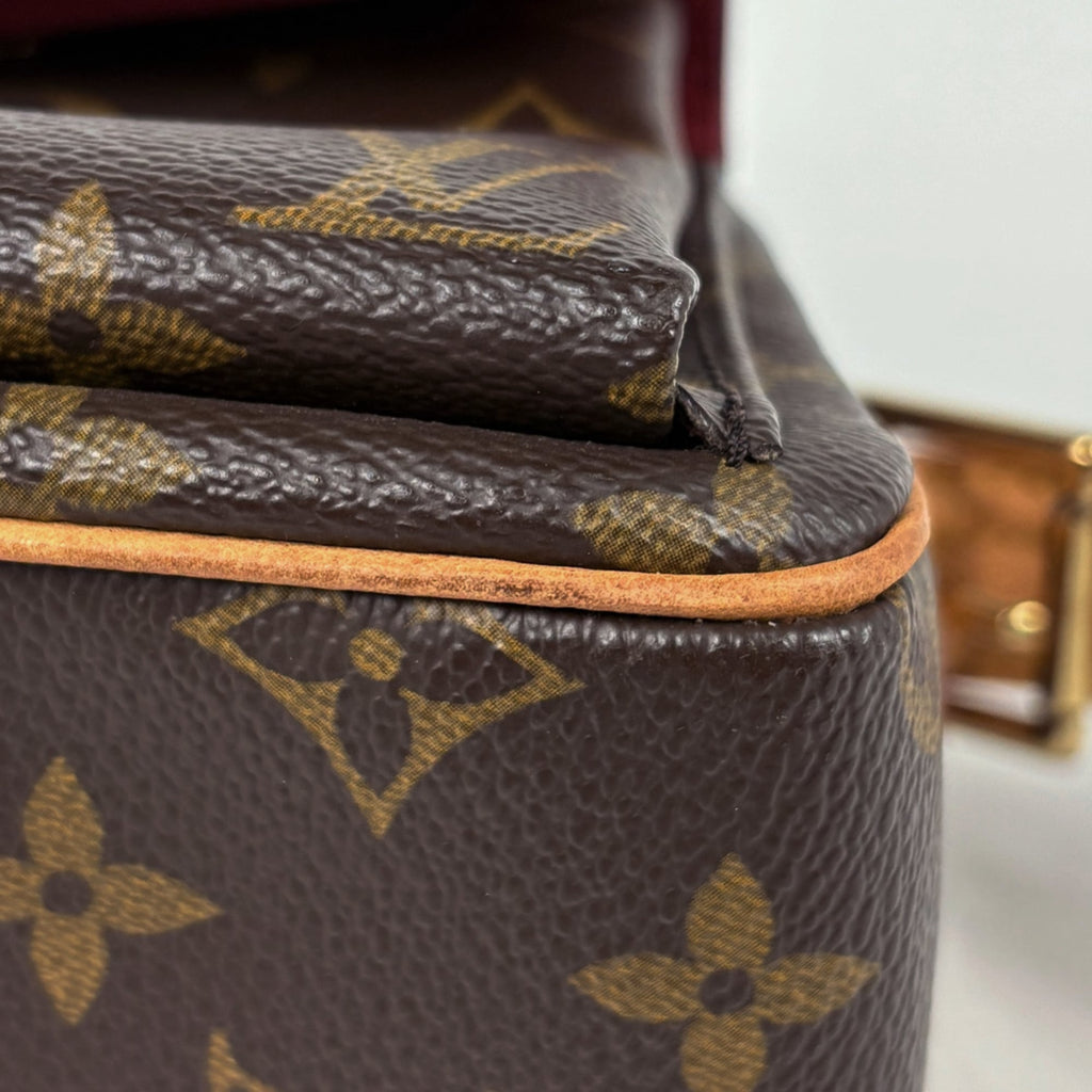 Louis Vuitton Brown Monogram Handbag Shoulder Bag