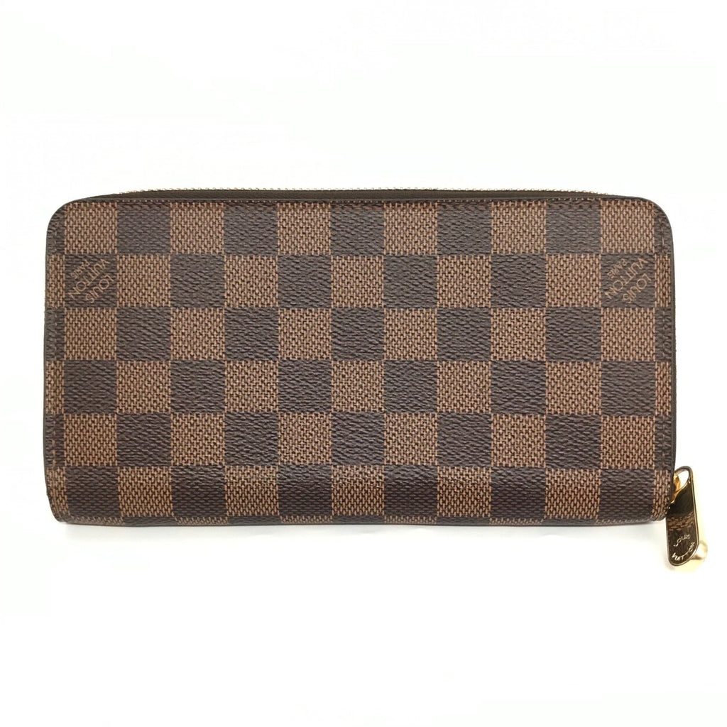 Louis Vuitton Brown Damier Canvas Ebene Damier Canvas Long Wallet