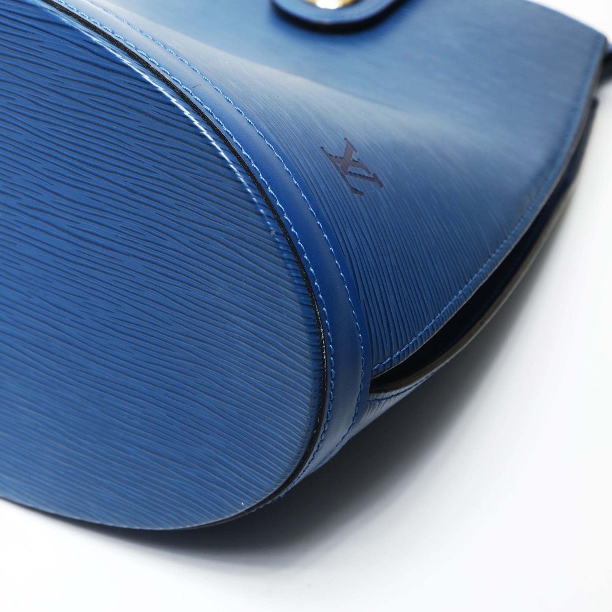 Louis Vuitton Epi Blue Epi Leather Shoulder Bag