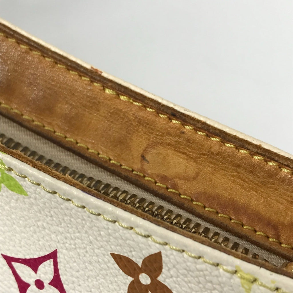 Louis Vuitton Blanc White Monogram Multicolore Shoulder Bag