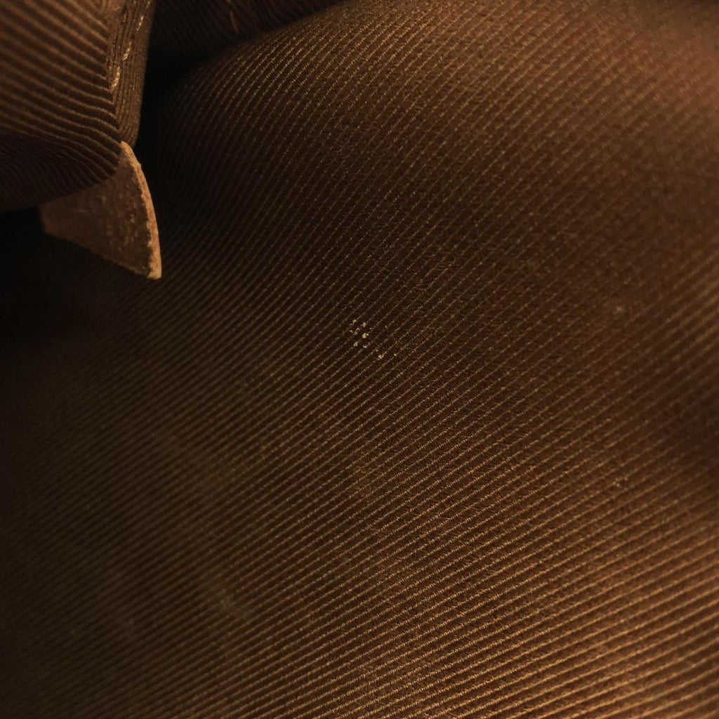 Louis Vuitton Brown Coated Canvas Shoulder Bag