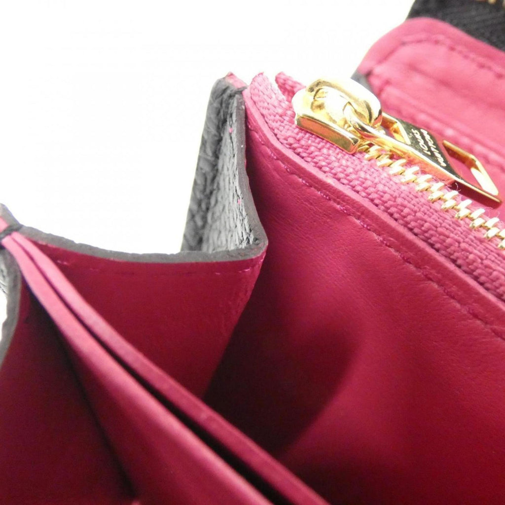 Louis Vuitton Black Leather Long Wallet
