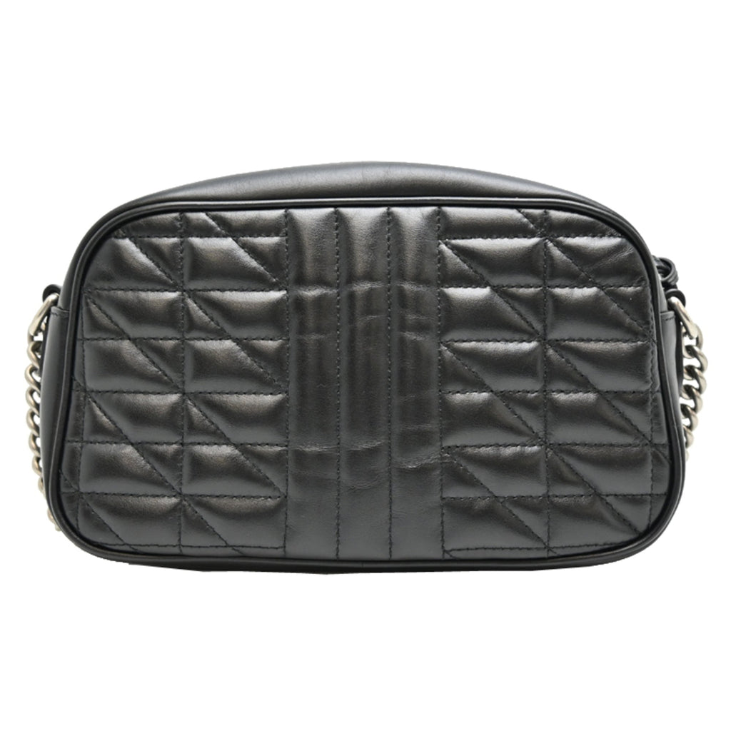 Gucci Black Leather Shoulder Bag (Pre-Owned)