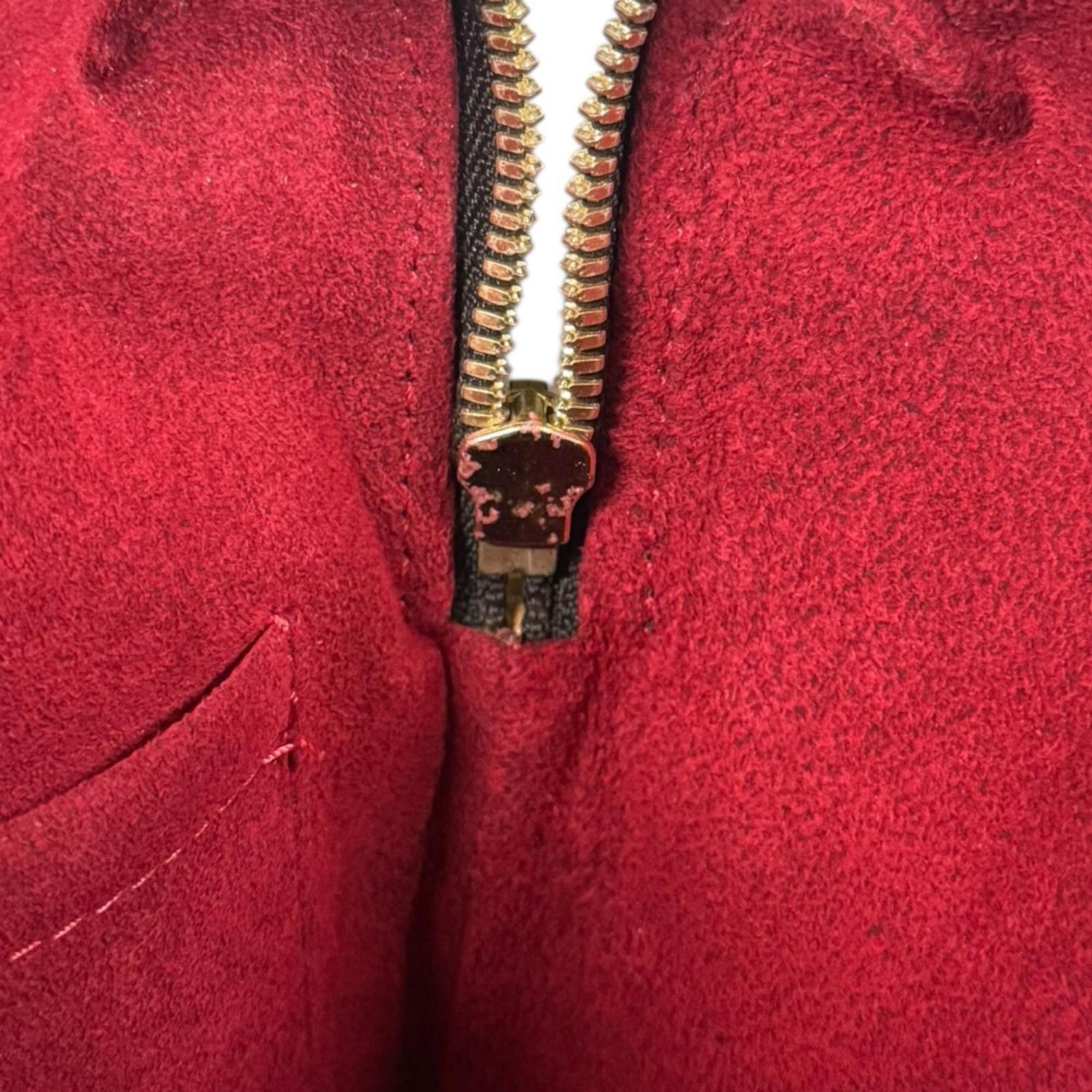 Louis Vuitton Brown Monogram Canvas Shoulder Bag