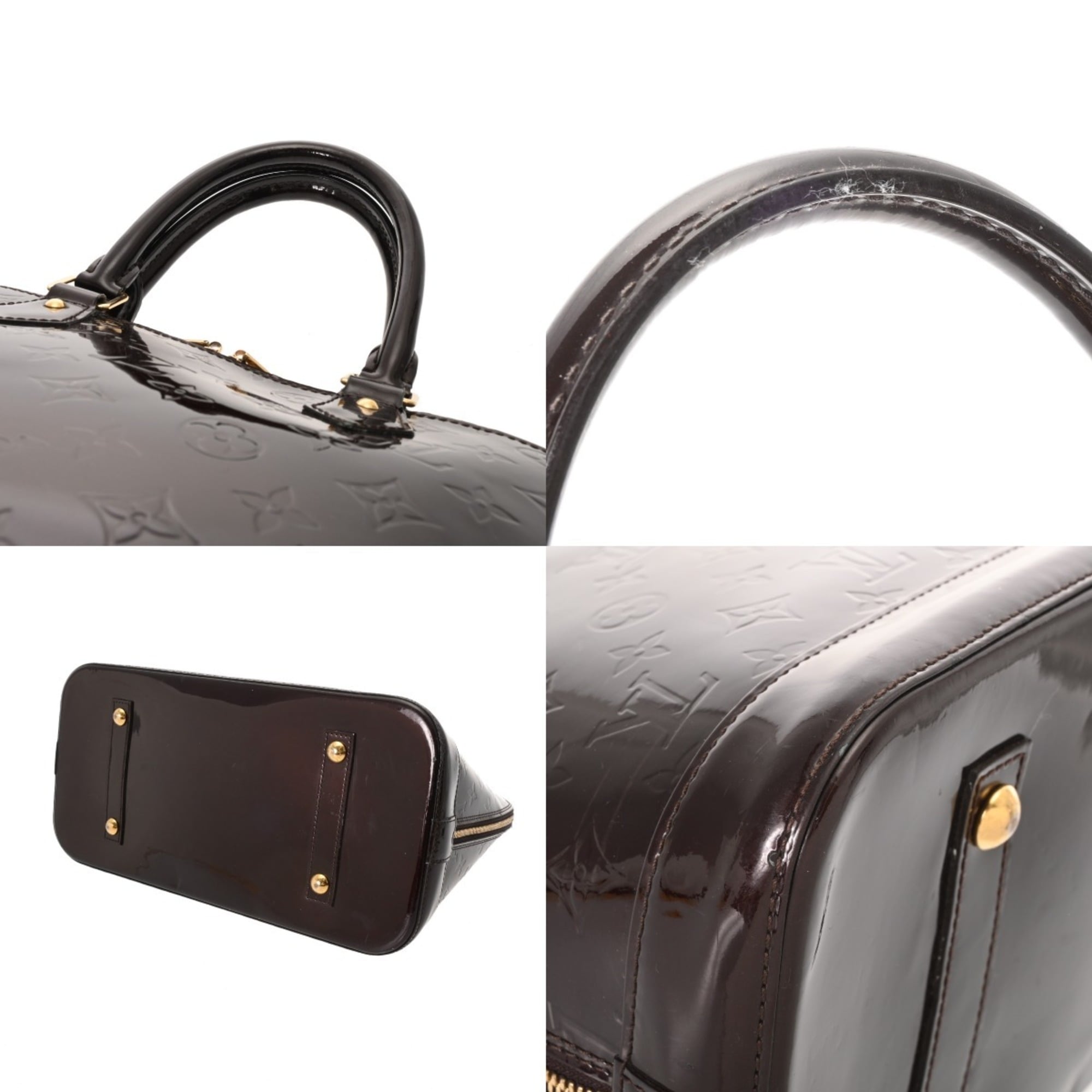 Louis Vuitton Monogram Vernis Amarante Monogram Vernis Handbag