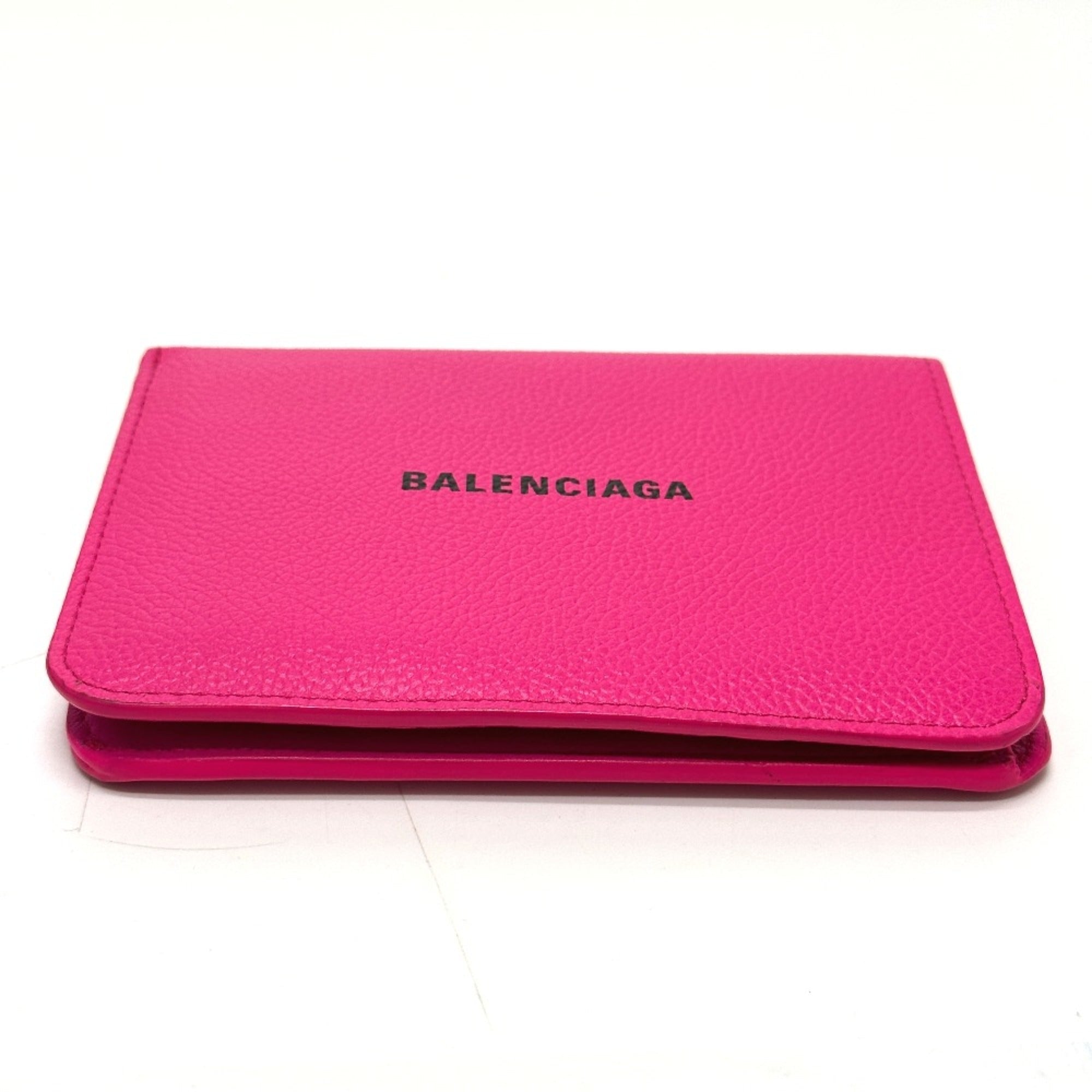 Balenciaga Pink Leather Wallet (Bi-Fold)