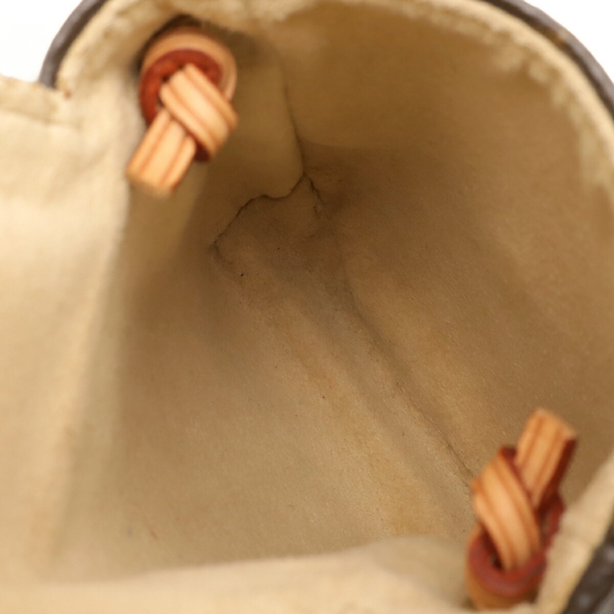 Louis Vuitton Brown Monogram Pochette Pouch Shoulder Bag