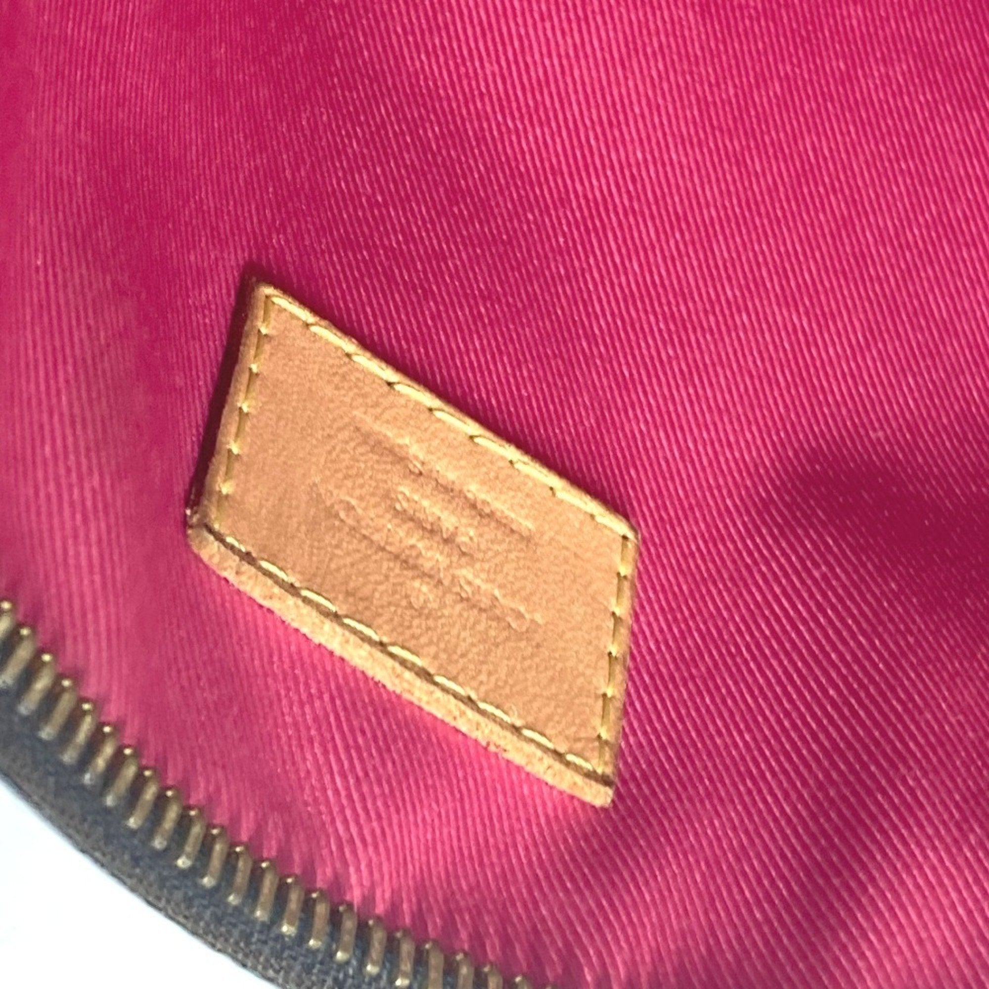 Louis Vuitton Brown Monogram Pink Monogram Pochette Shoulder Bag