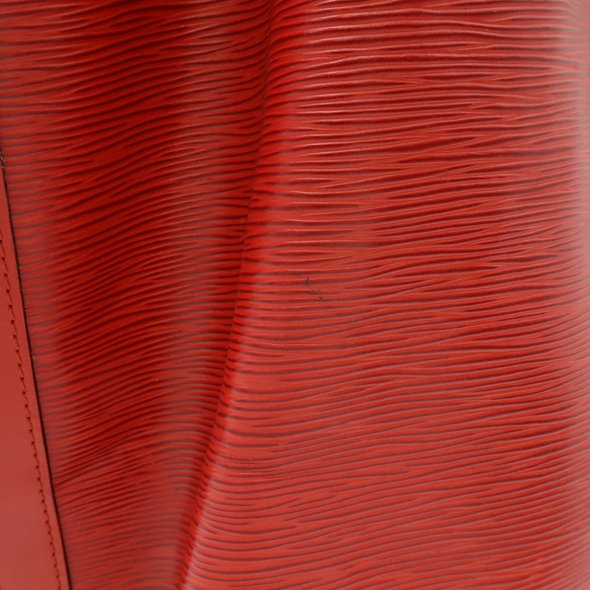Louis Vuitton Red Color Epi Leather Shoulder Bag