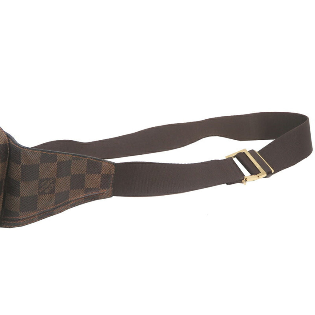 Louis Vuitton Damier Brown Damier Canvas Galle Leather Sling Bag