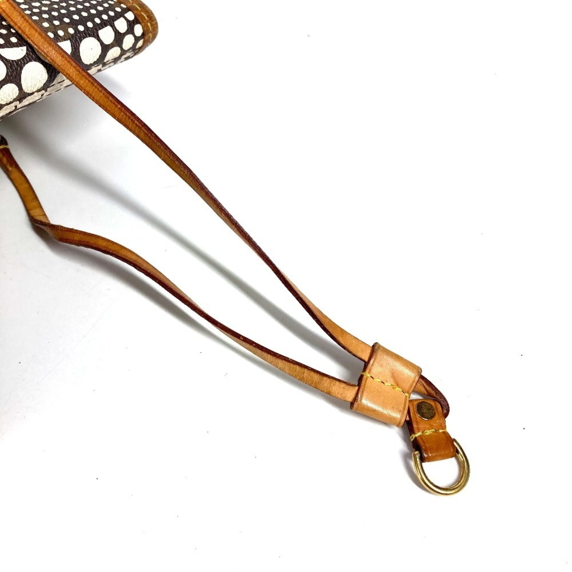 Louis Vuitton Brown White Monogram Canvas Shoulder Bag Tote Bag