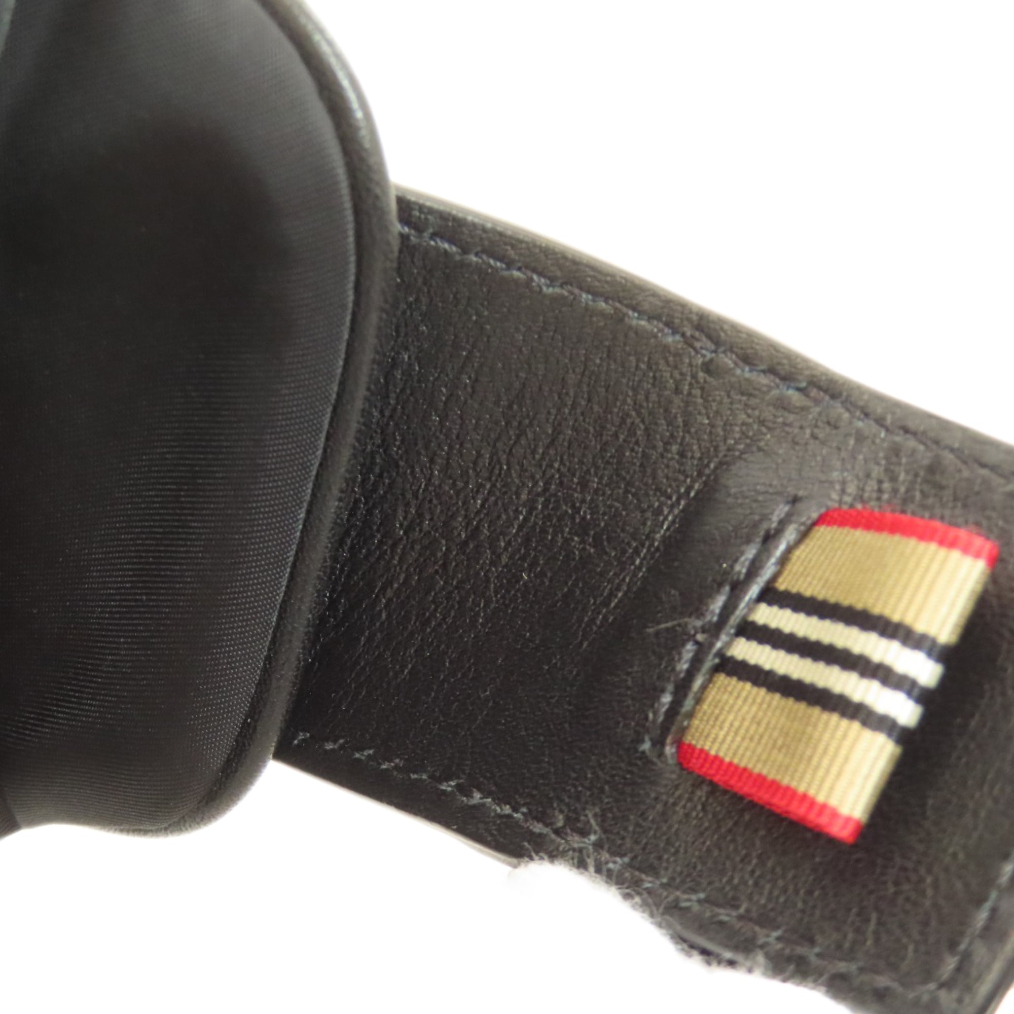 Burberry Black Nylon Fanny Pack