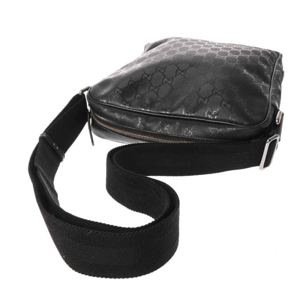 Gucci Black Pvc Shoulder Bag (Pre-Owned)