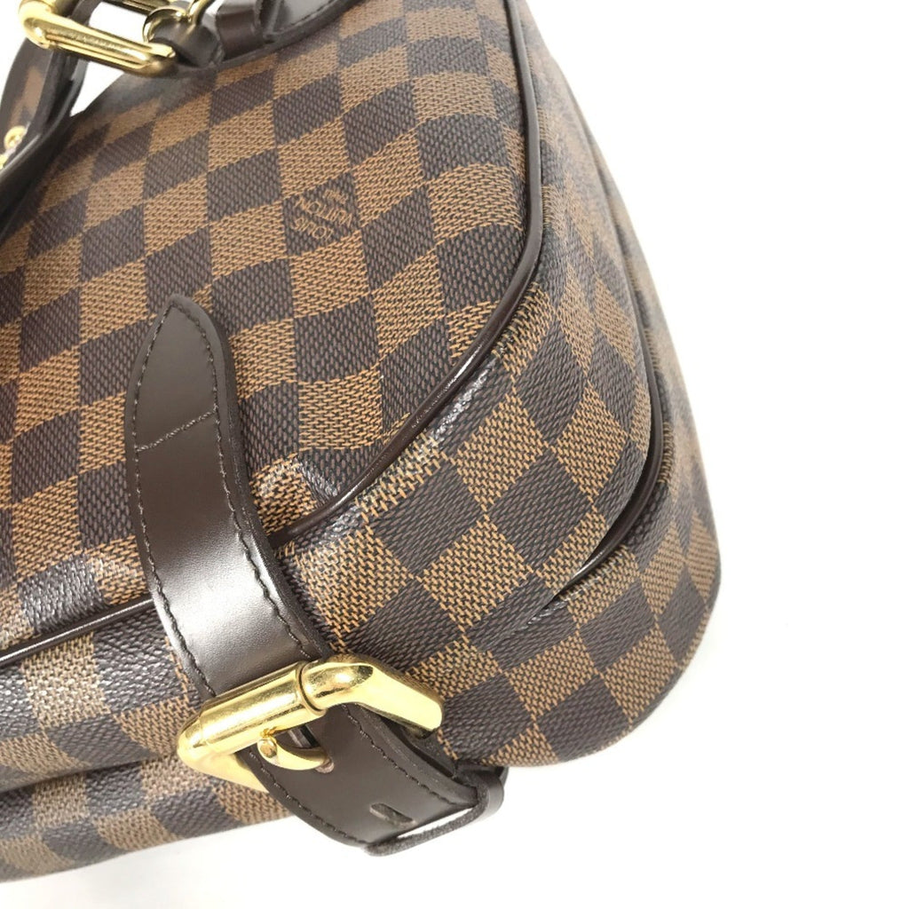 Louis Vuitton Brown Ebene Damier Canvas Shoulder Bag