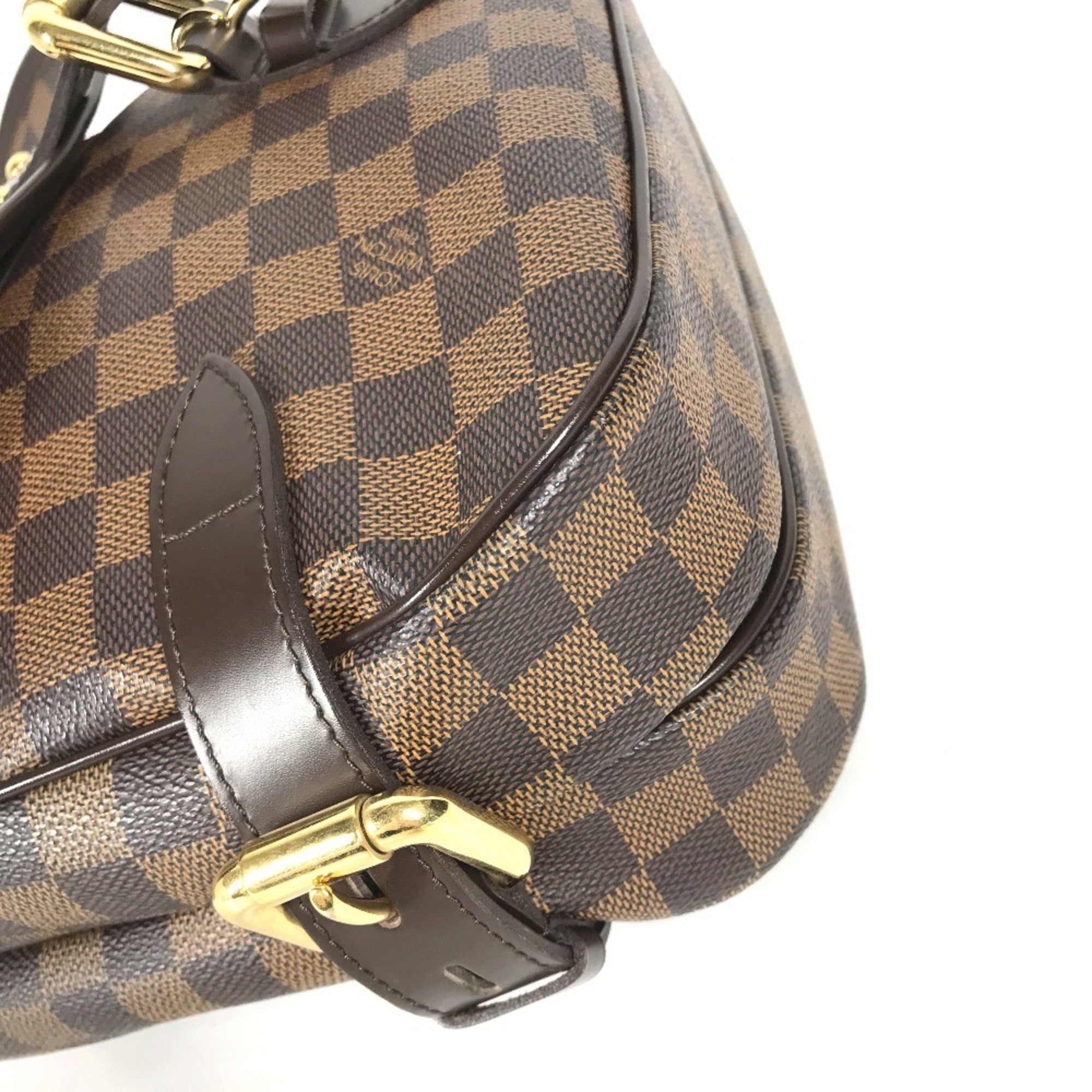 Louis Vuitton Brown Ebene Damier Canvas Shoulder Bag