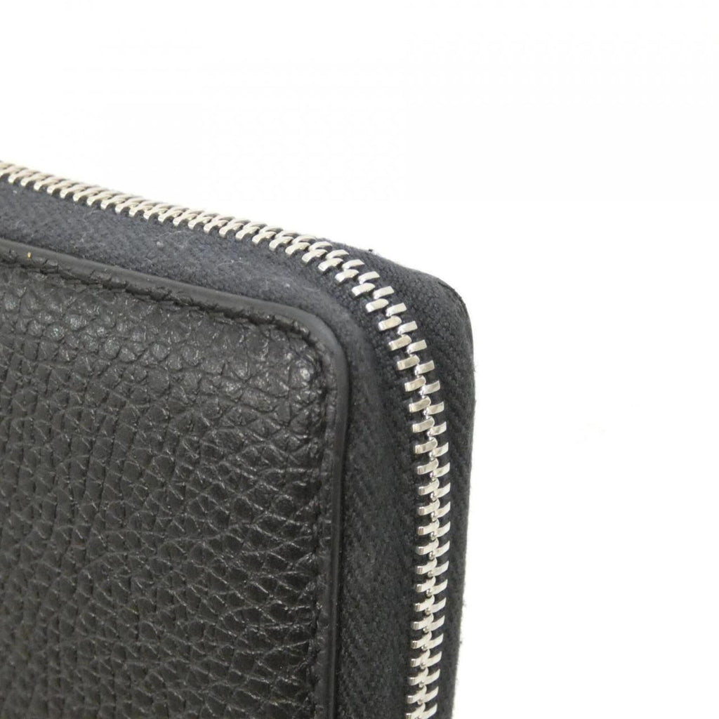 Gucci Black Leather Long Wallet (Bi-Fold) (Pre-Owned)