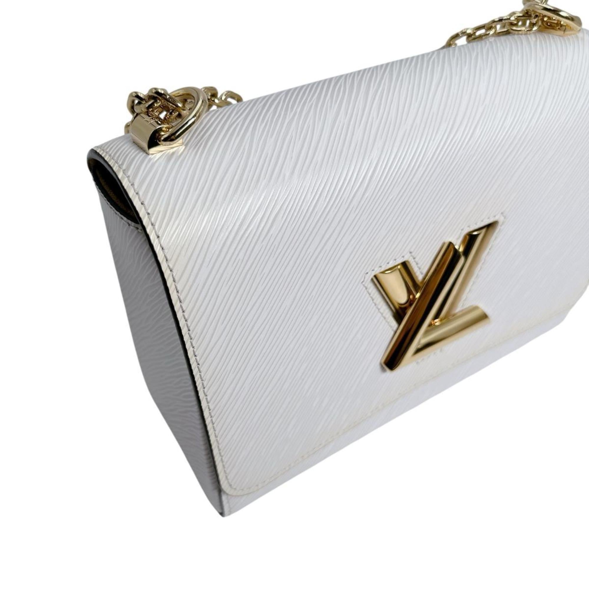 Louis Vuitton Epi Blanc Epi Leather Shoulder Bag