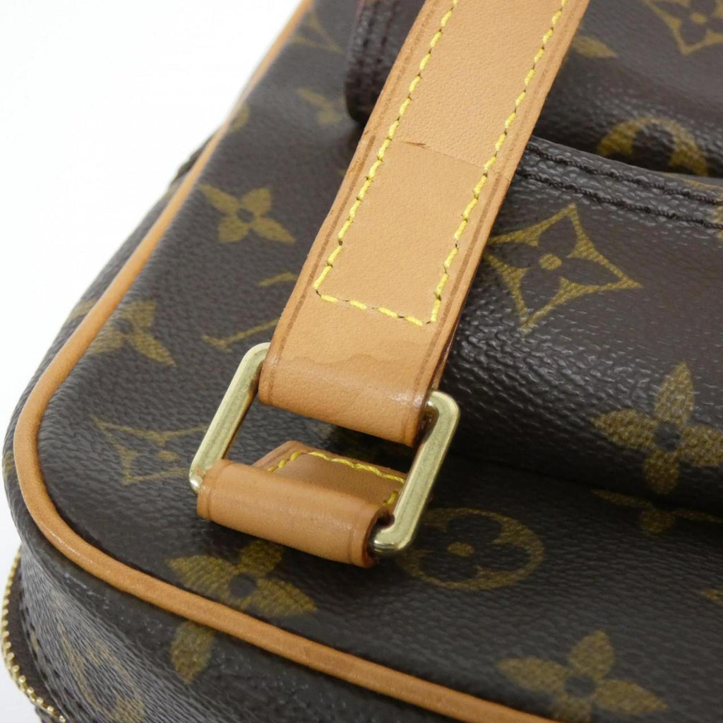 Louis Vuitton Marron Coated Canvas Handbag