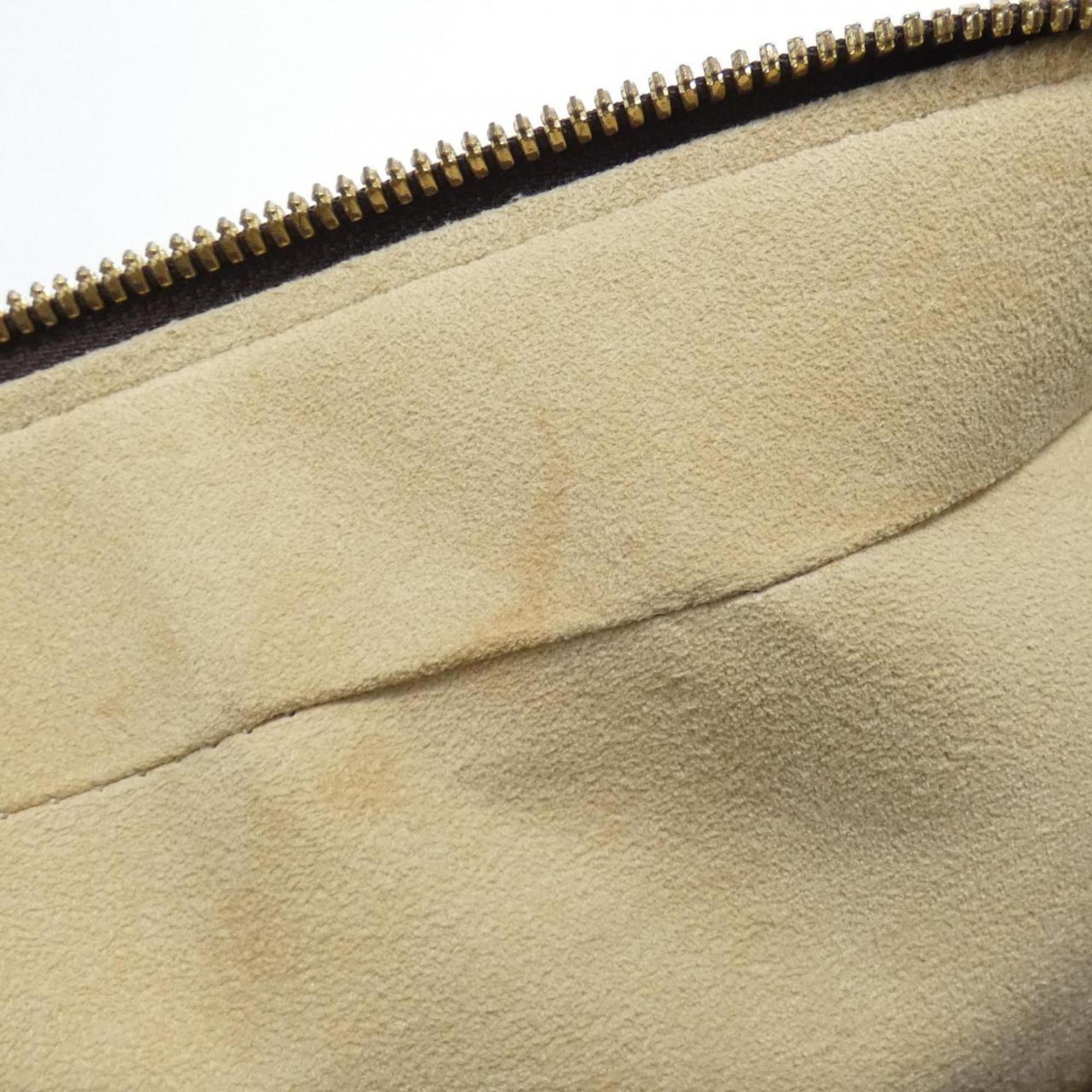 Louis Vuitton Monogram Marron Coated Canvas Shoulder Bag