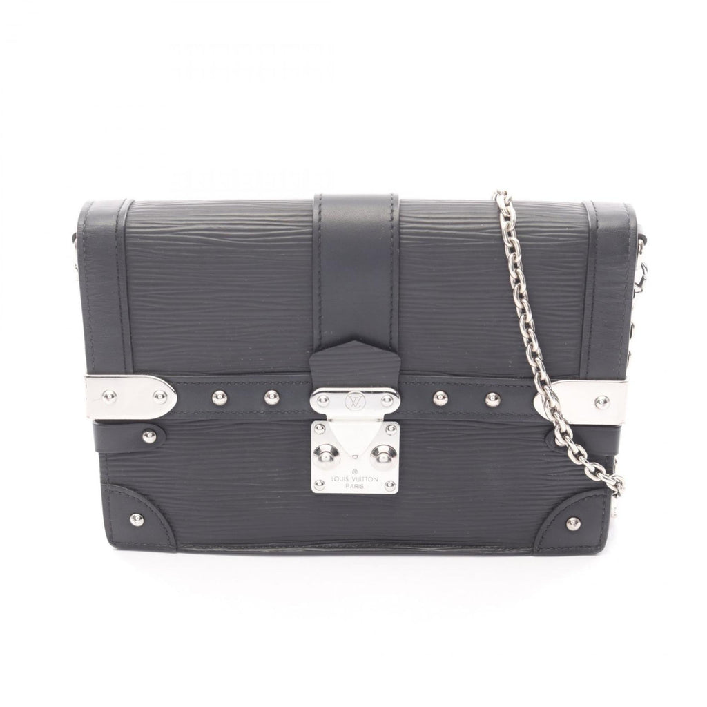 Louis Vuitton Black Noir Epi Leather Shoulder Bag