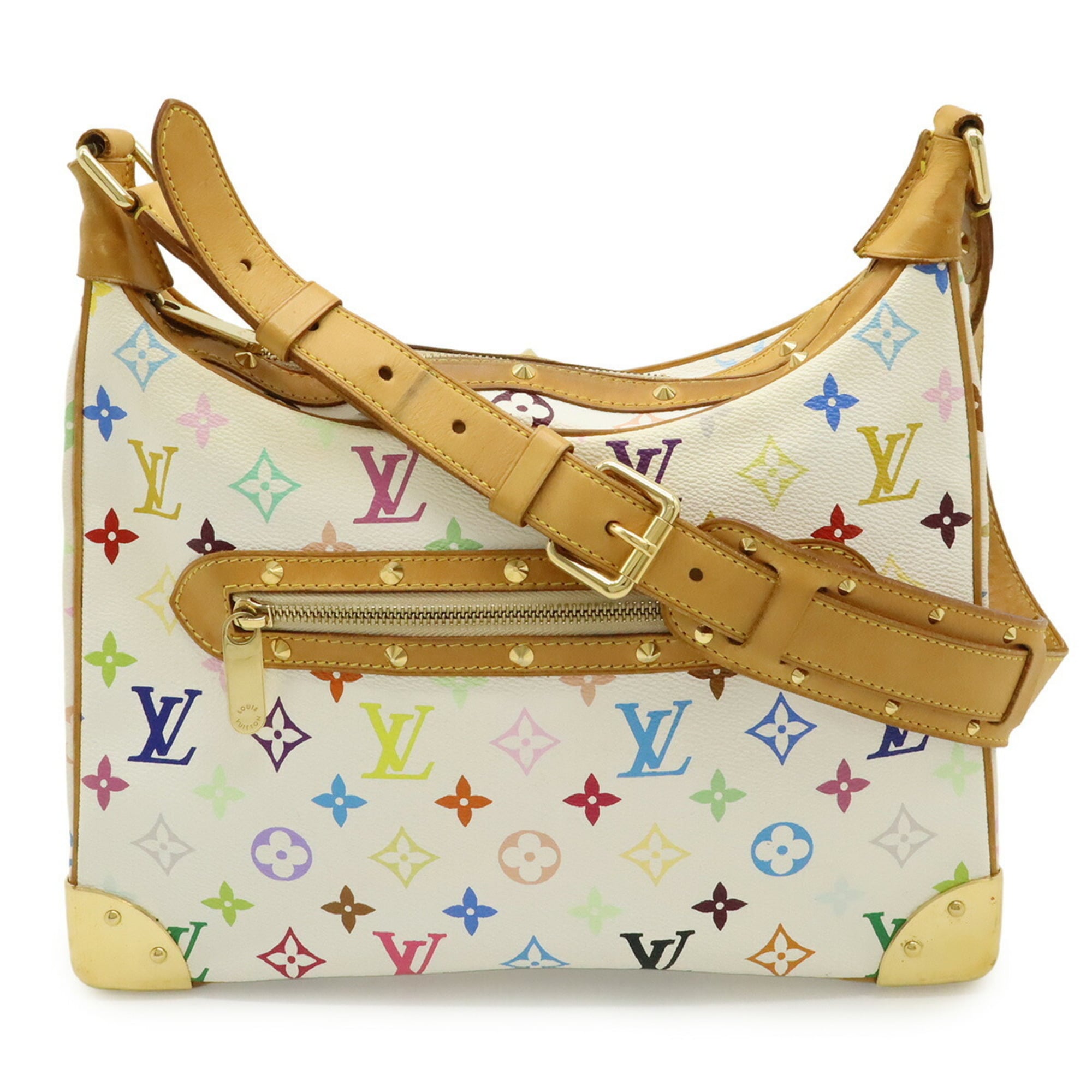 Louis Vuitton Blanc Monogram Multi-Color Monogram Multicolore Shoulder Bag