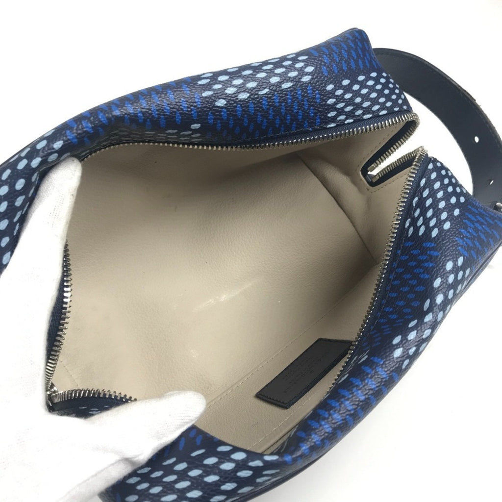 Louis Vuitton Blue Damier Canvas Clutch Bag