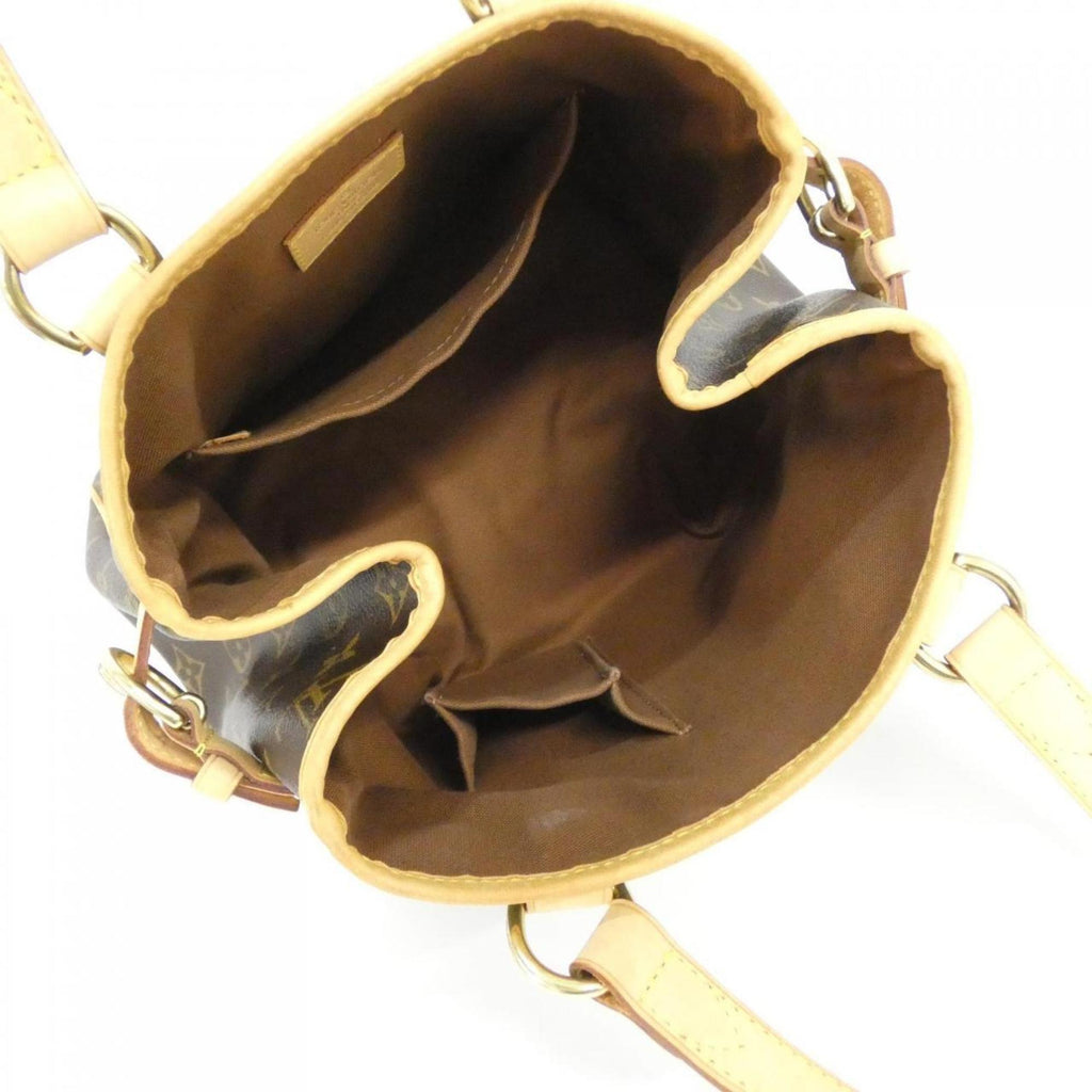 Louis Vuitton Brown Coated Canvas Handbag