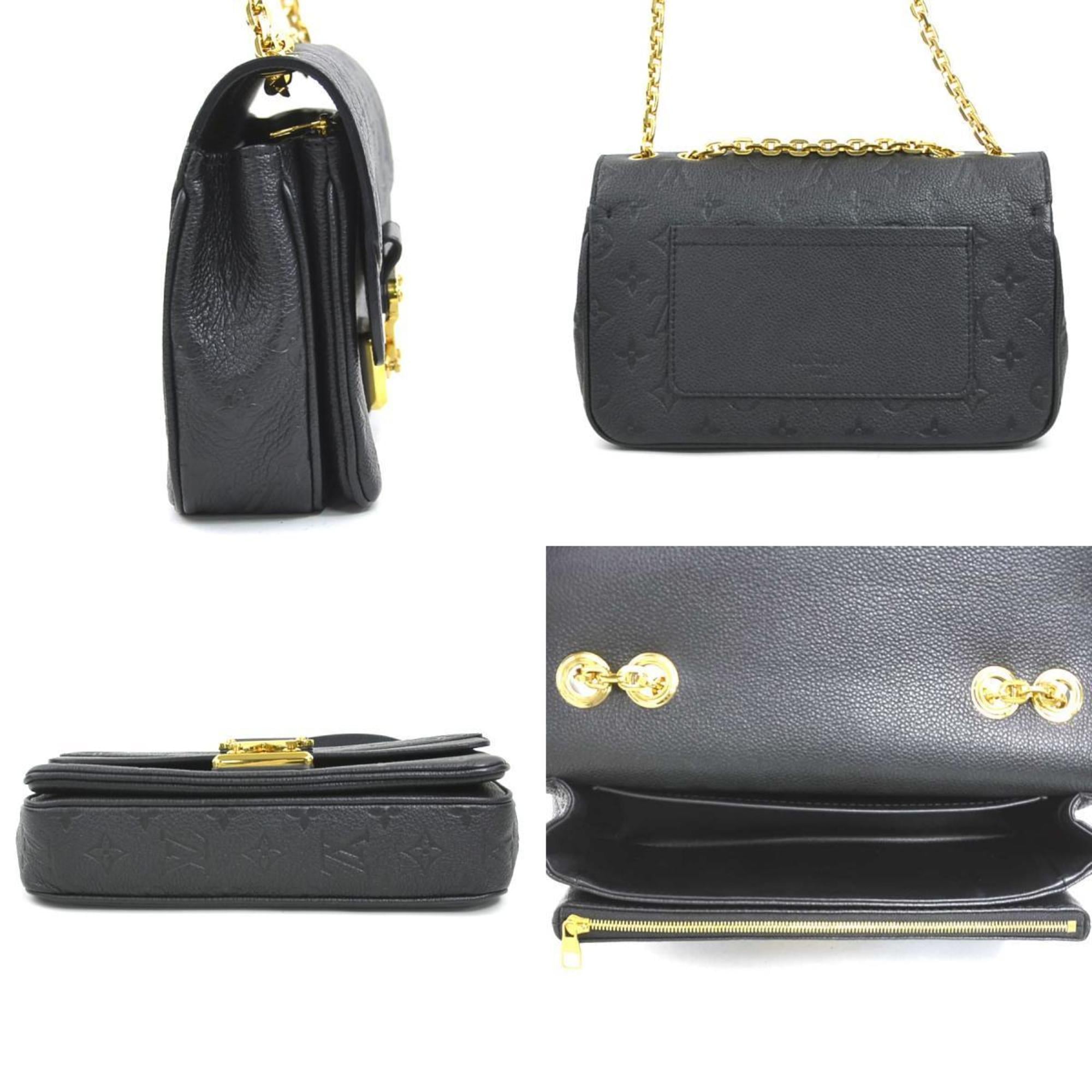 Louis Vuitton Noir Monogram Empreinte Shoulder Bag