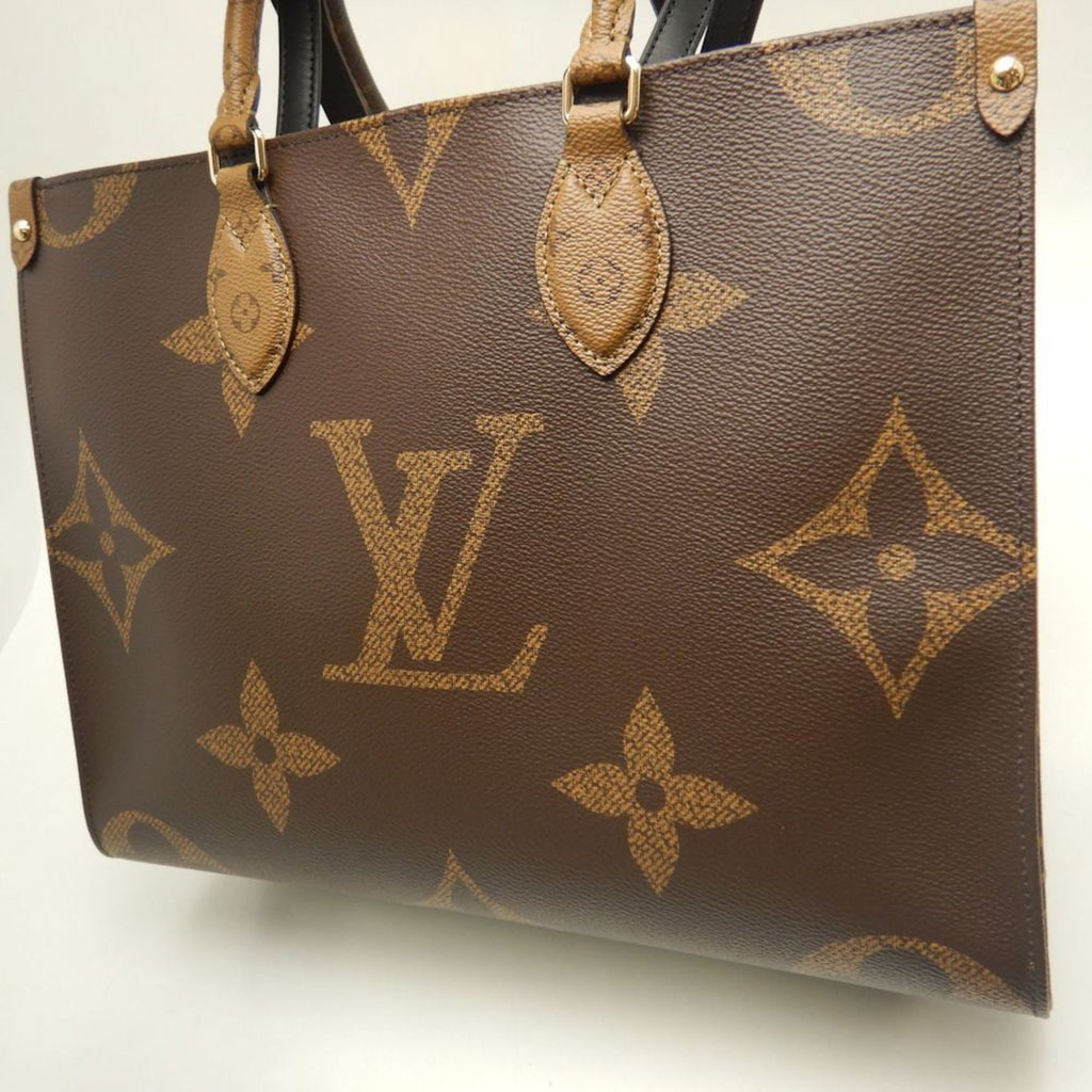 Louis Vuitton Brown Pvc Tote Bag