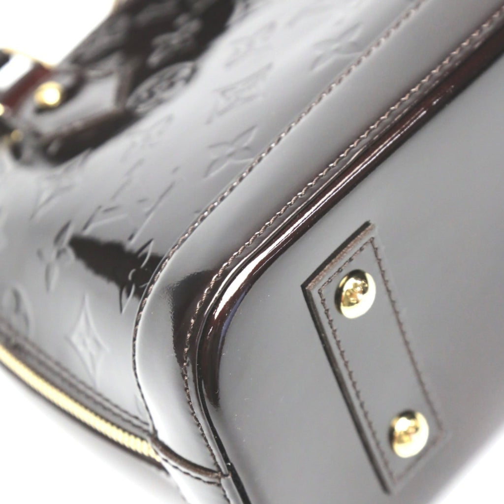 Louis Vuitton Amarante Monogram Vernis Handbag