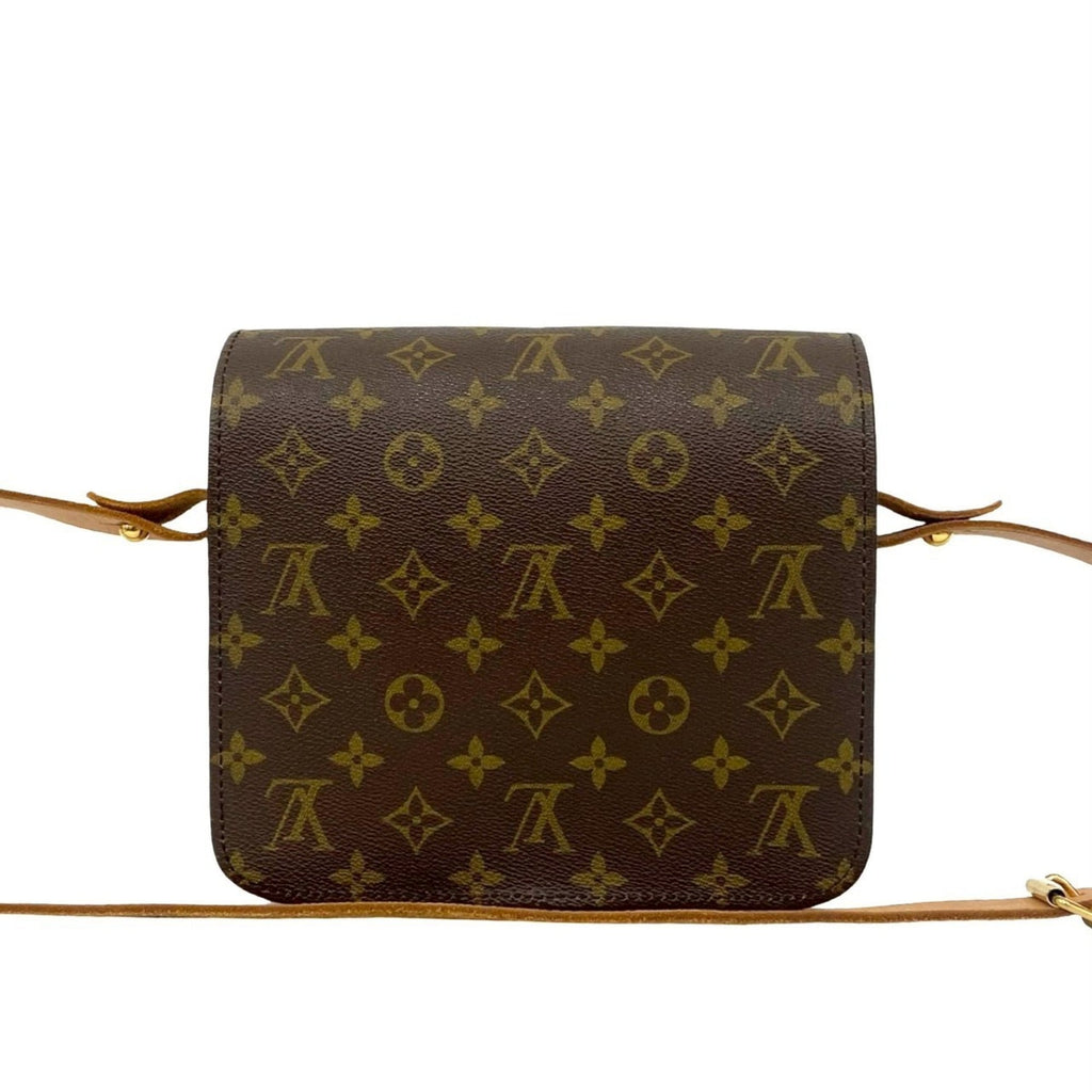 Louis Vuitton Brown Leather Pvc Pochette Shoulder Bag