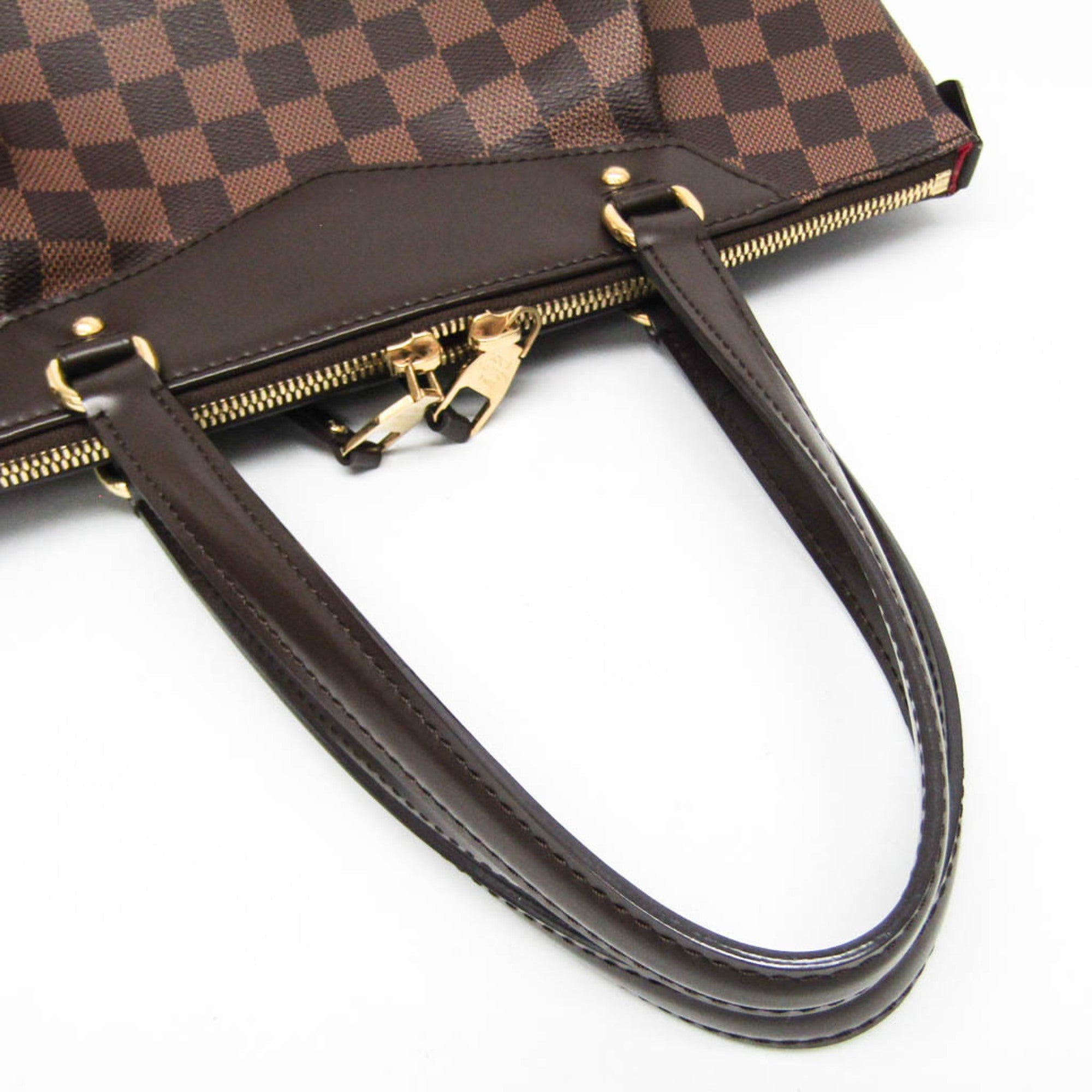 Louis Vuitton Damier Ebene Damier Canvas Handbag