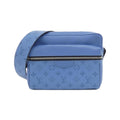 Louis Vuitton Silver Coated Canvas Leather Shoulder Bag