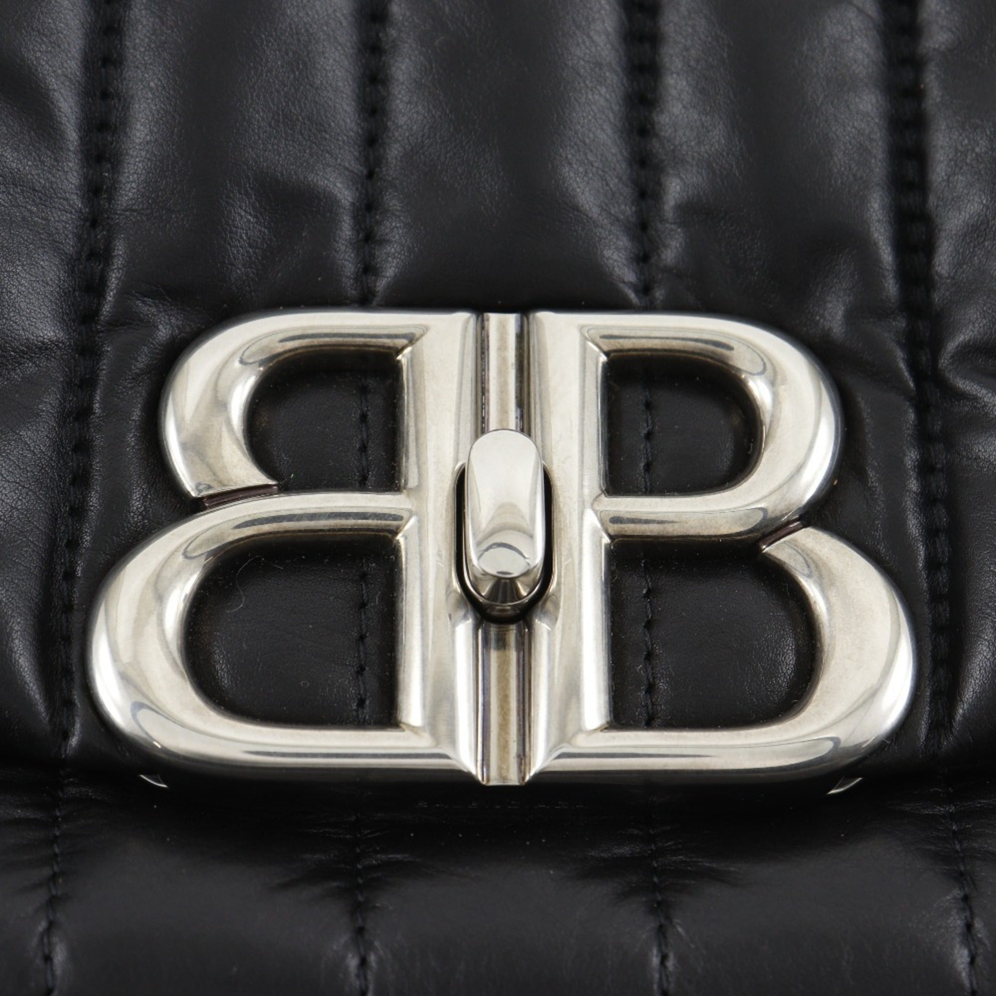Balenciaga Black Leather Shoulder