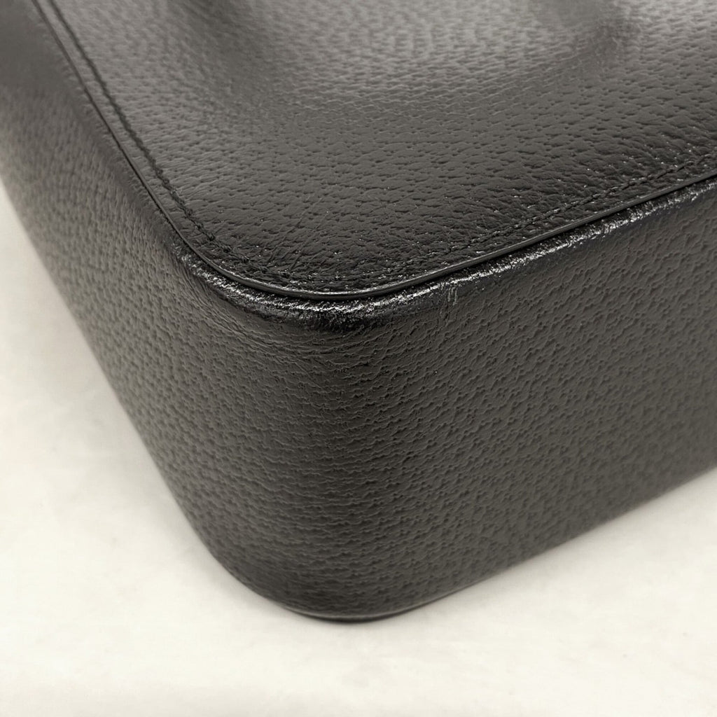 Gucci Black Leather Handbag (Pre-Owned)