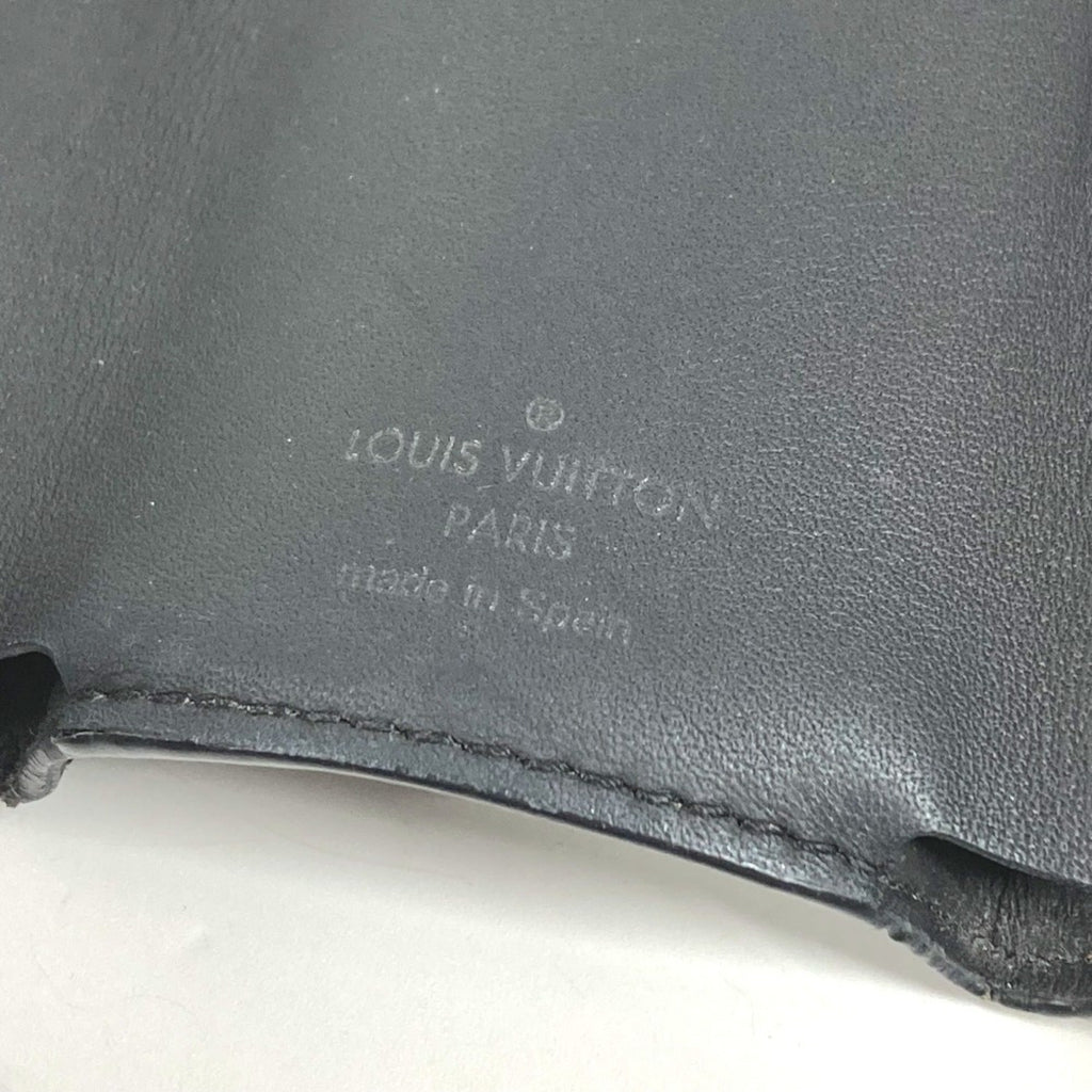Louis Vuitton Black Gray Monogram Eclipse Canvas Wallet (Tri-Fold)