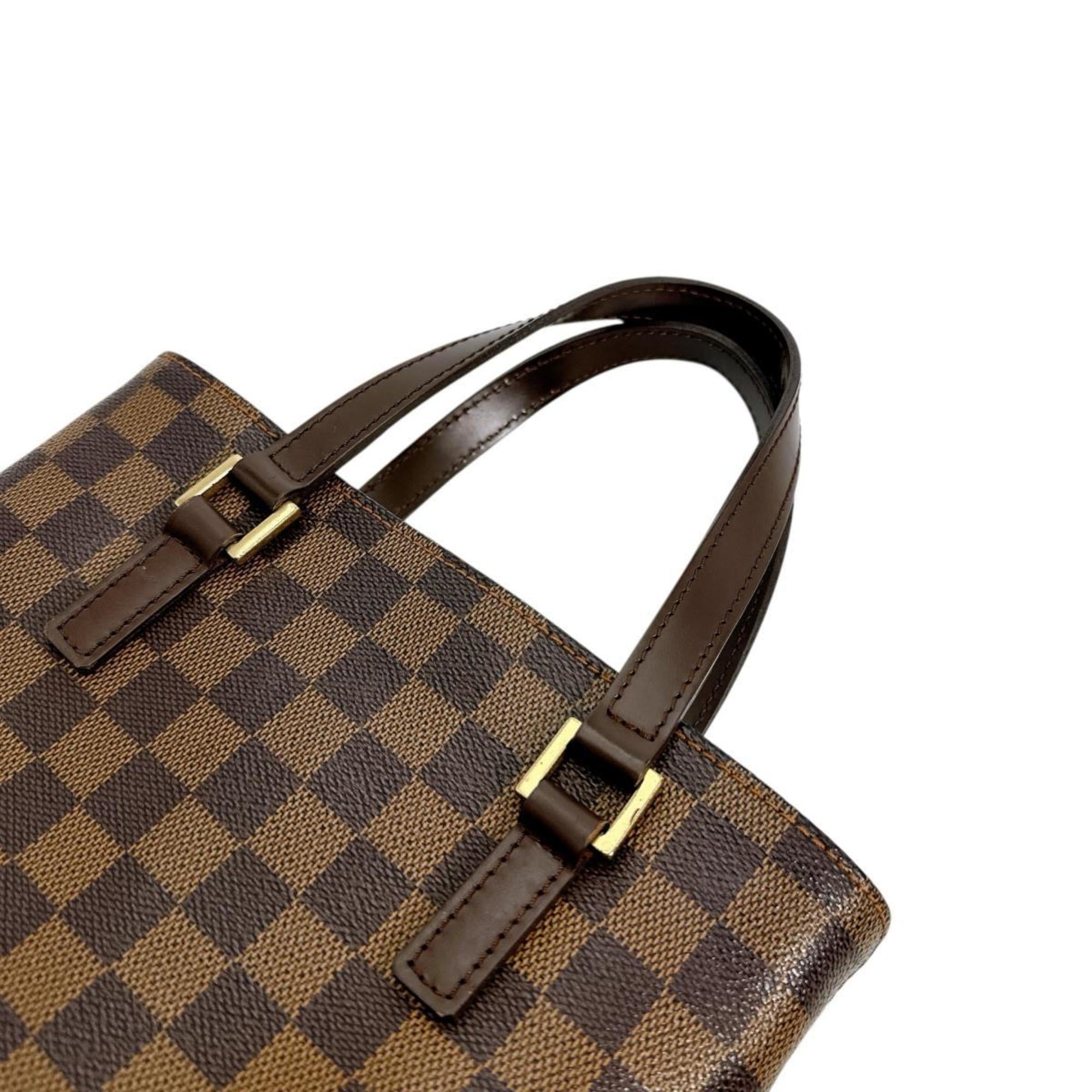Louis Vuitton Damier Brown Damier Canvas Damier Canvas Handbag