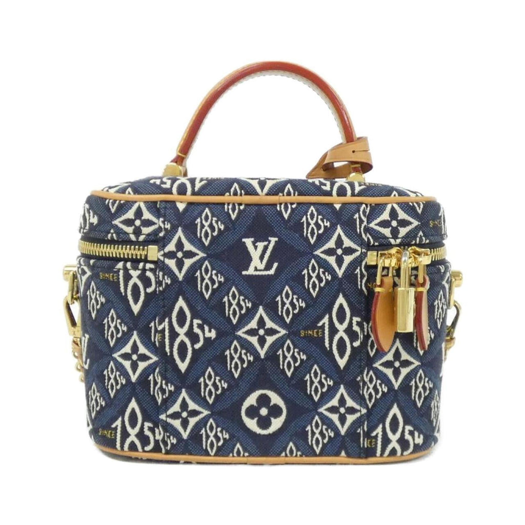 Louis Vuitton Blue Jacquard Handbag