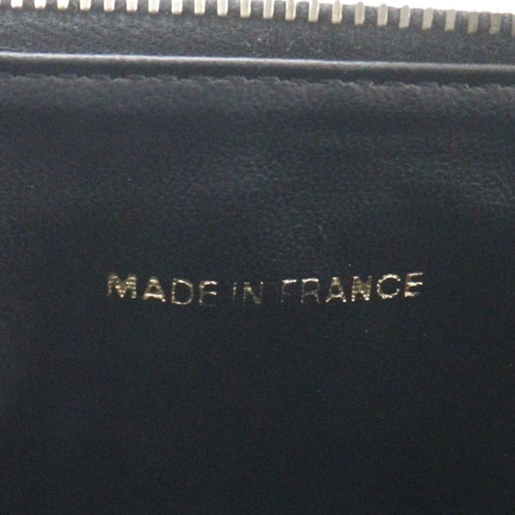 Chanel Black Caviar Leather Handbag Pouch