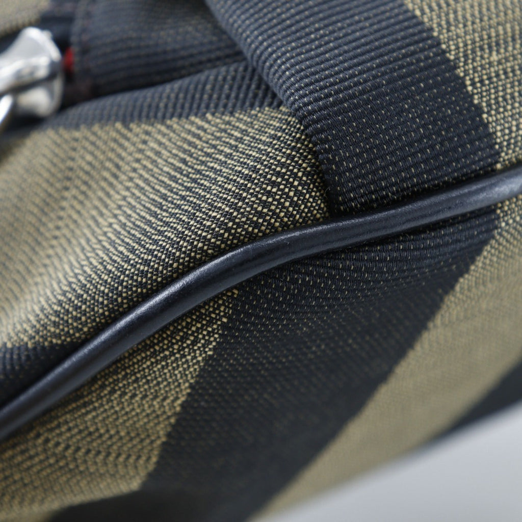 Fendi Brown Nylon Canvas Fanny Pack