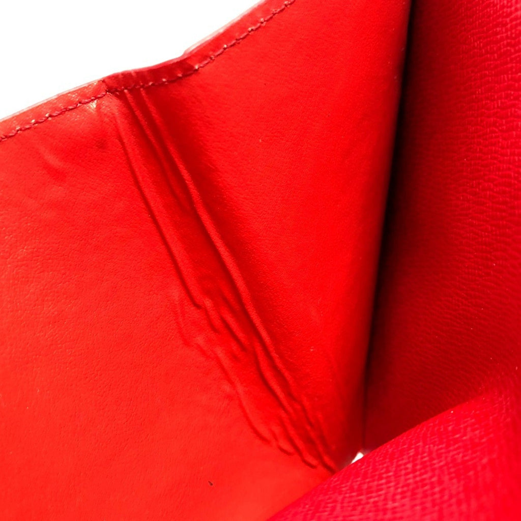 Louis Vuitton Brown Red Color Damier Canvas Coin Purse/Coin Case