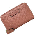 Gucci Microguccissima Pink Leather Coin Purse/Coin Case (Pre-Owned)