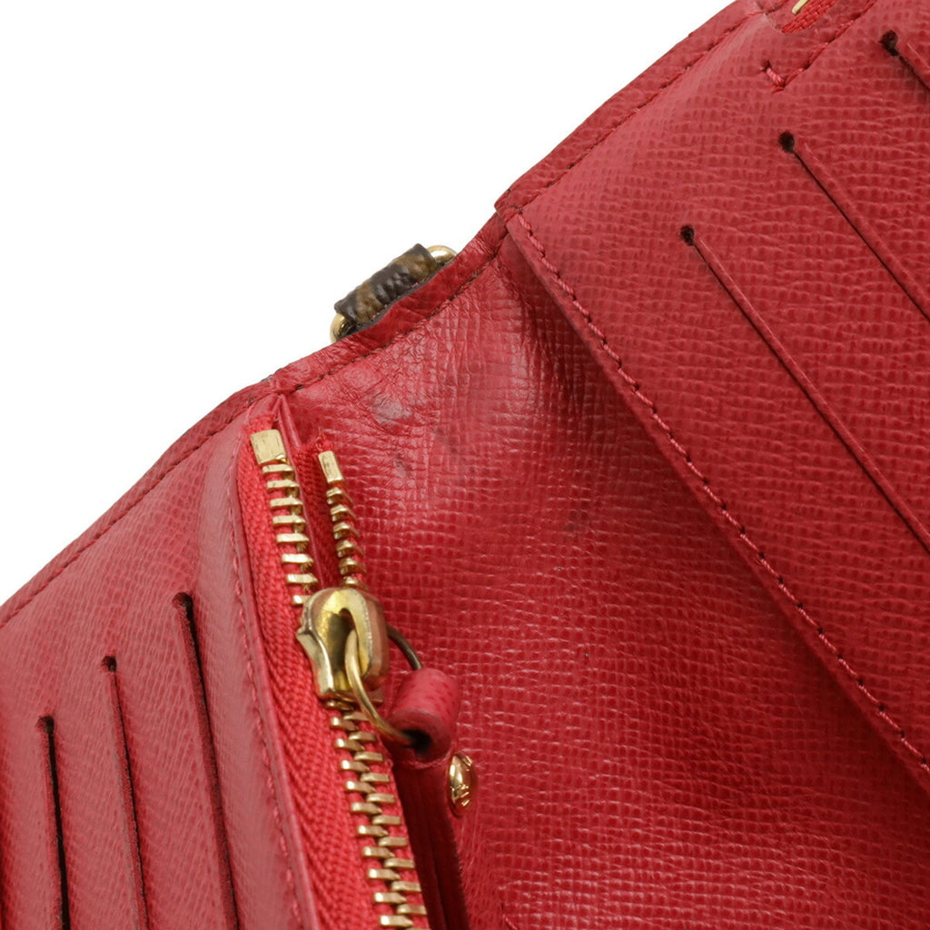 Louis Vuitton Rose Pop Monogram Pvc Long Wallet