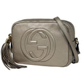 Gucci Gold Leather Shoulder Bag (Pre-Owned)